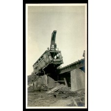 FERROCARRIL ANTIGUA TARJETA POSTAL DESCARRILAMIENTO EN 1904 TREN EN LLAVALLOL RARISIMO JUEGO DE 3 FOTO POSTALES